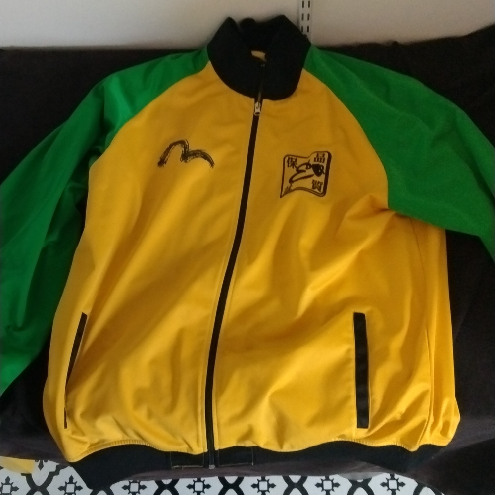 An oversized jacket